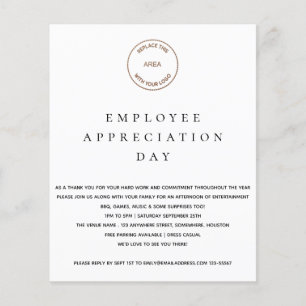 Budget Employee Appreciation Day Logo Invite