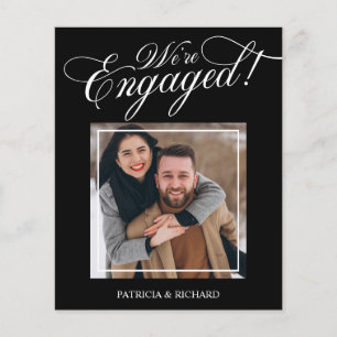 Budget Engagement Announcement Save The Date Photo