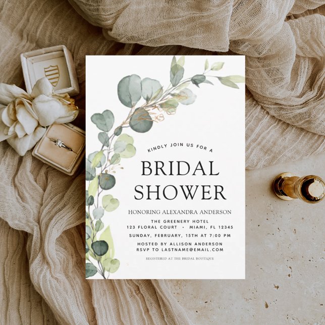 Budget Eucalyptus Bridal Shower Botanical Boho (Creator Uploaded)