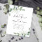 Budget Eucalyptus Bridal Shower Invitation