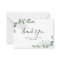 BUDGET Eucalyptus Green Foliage Wedding Thank You