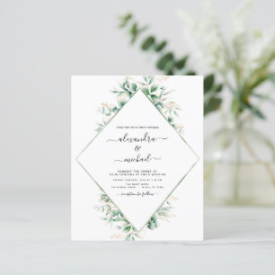 Budget Eucalyptus Greenery Elegant Wedding