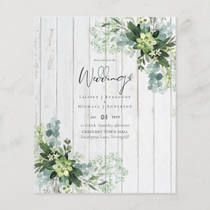 BUDGET  Eucalyptus Greenery Foliage Wedding
