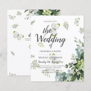 BUDGET Eucalyptus Greenery Leaves Emerald Wedding