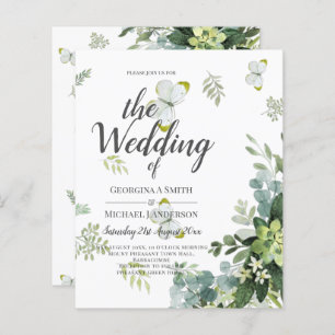 BUDGET Eucalyptus Greenery Leaves Emerald Wedding
