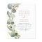 Budget Eucalyptus Greenery Wedding Invitations