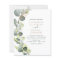 Budget Eucalyptus Greenery Wedding Invitations
