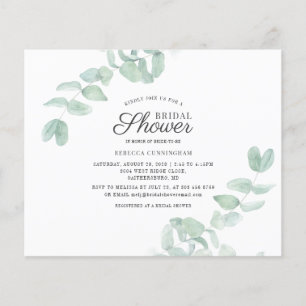 Budget Eucalyptus Leaves Greenery Bridal Shower
