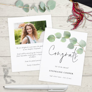 Budget Eucalyptus Photo 2022 Congrats Graduation