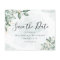 BUDGET Eucalyptus Wedding Save The Date Postcard