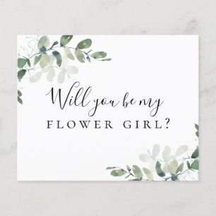 BUDGET Eucalyptus Will You be My Flower Girl?