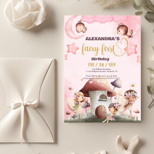 Budget Fairy First Girl's 1st Birthday Flyer