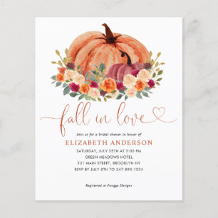 Budget Fall Love Terracotta Pumpkin Bridal Shower
