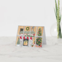 Budget Family Fireplace Tree Gifts Merry Christmas
