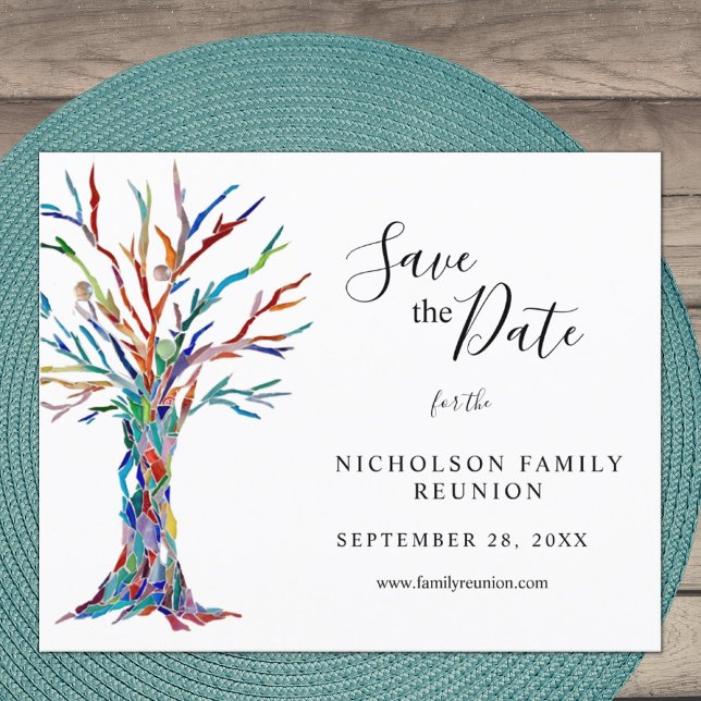 Budget Family Reunion Save The Date Announcement (Creator Uploaded)