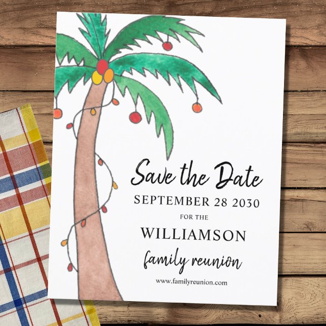  Budget Family Reunion Save The Date Card (Creator Uploaded)