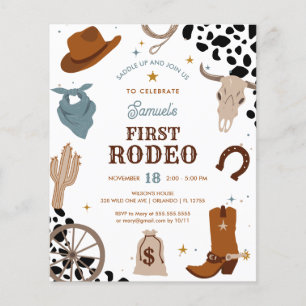 Budget First Rodeo   Western Boy First Birthday