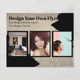 BUDGET Flyer FREE Design Photo Templates Abstract