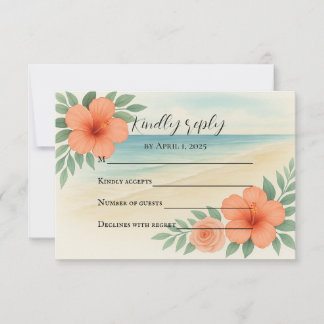 Budget Friendly Picturesque RSVP Card