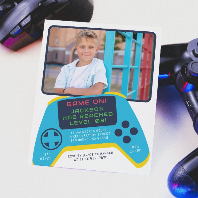 Budget Game On Video Game Photo Boy Birthday Party (Creator Uploaded)