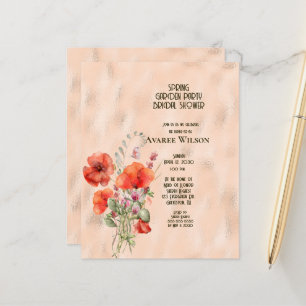 BUDGET Garden Party Bridal Shower