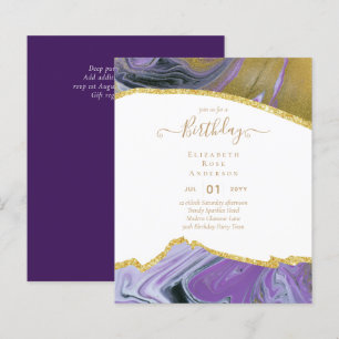 BUDGET Glitter Glam Agate Pretty Girly Any Age