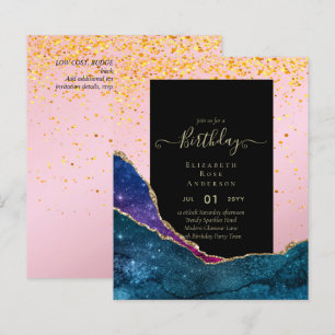 BUDGET Glitter Glam Foil Pretty Girly Any Age