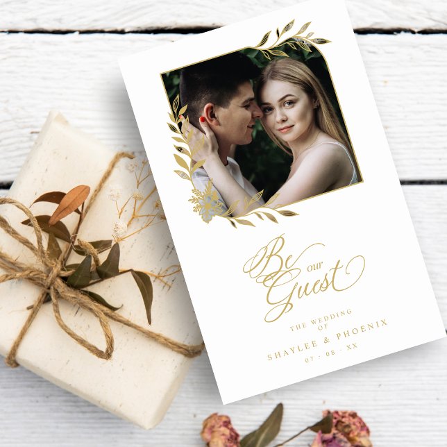 Budget Gold Branches Frame Wedding Luxury  Photo  (Creator Uploaded)