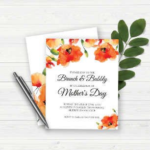 Budget Golden Poppy Mother's Day Brunch