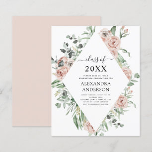 Budget Graduation 2022 Dusty Pink Floral