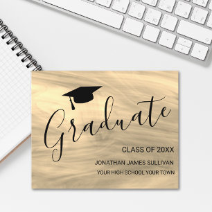 Budget Graduation Announcement