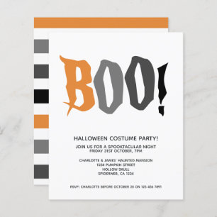 BUDGET Halloween Boo Personalised Spooktacular