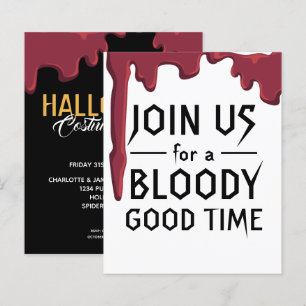 BUDGET Halloween Party Bloody Good Time