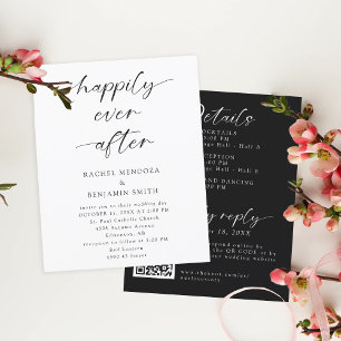 Budget Happily Ever After Wedding 2-Sided Details
