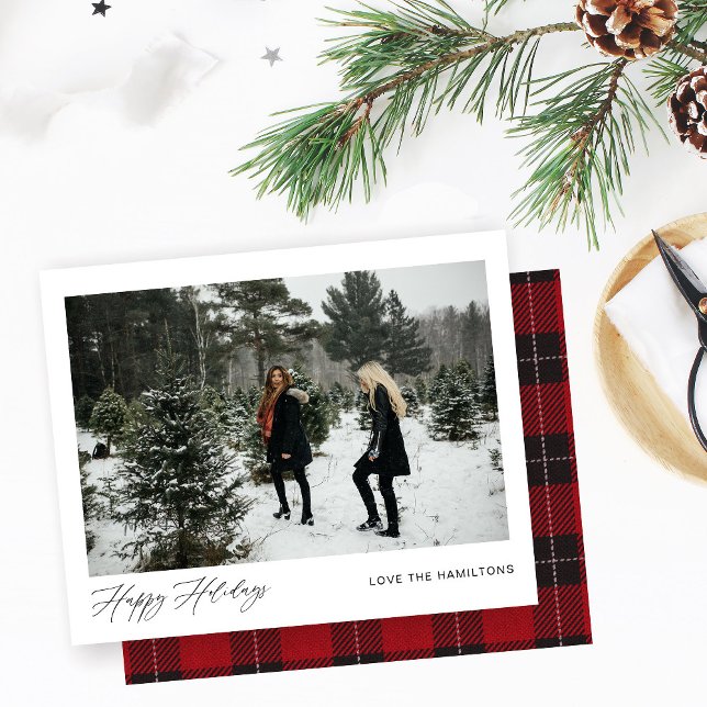 Budget Happy Holidays Instant Photo Flyer (Creator Uploaded)