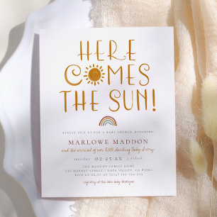 Budget Here Comes The Sun   Boho Baby Shower