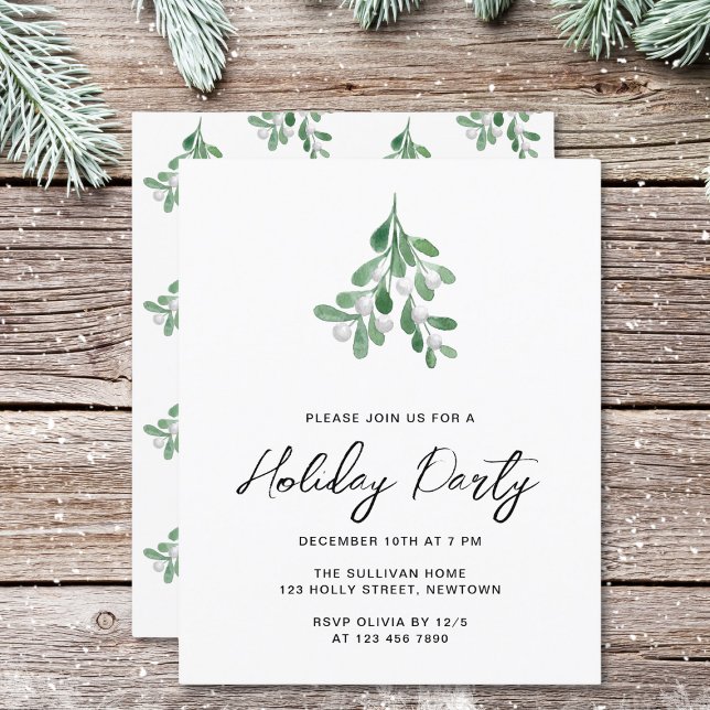 Budget Holiday Party Invitation (Creator Uploaded)