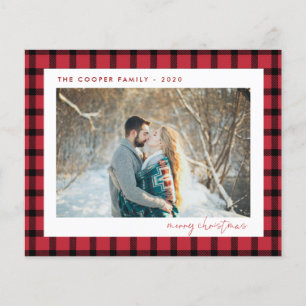 Budget Holiday Photo Card Modern Christmas