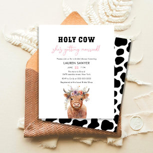 Budget Holy Cow Western Cowgirl Bridal Shower