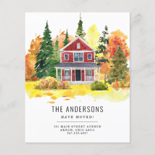 Budget House Forest Woods We've Moved Fall Moving