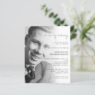 Budget In Loving Memory Photo Luncheon  Invite