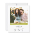 Budget Instant Photo Be My Bridesman Proposal