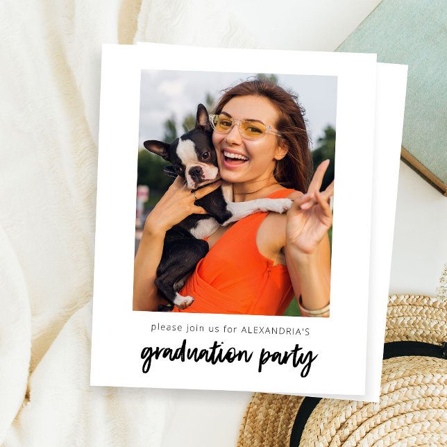 Budget Instant Photo Ver White 2 Graduation Party (Creator Uploaded)