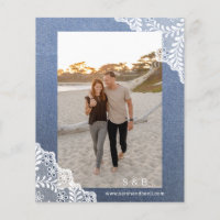 Budget Jean, Lace & Lights Save the Date V2 Photo