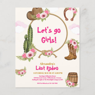 Budget Last Rodeo Cowgirl Bridal Shower