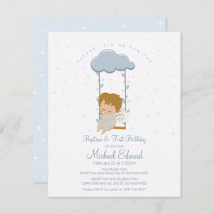 Budget Little Angel, First Birthday and Baptism