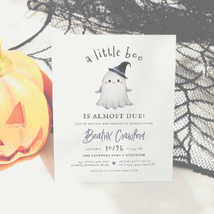 Budget Little Boo Halloween Girl Baby Shower