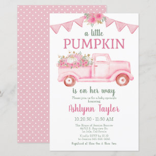 Budget Little Pumpkin Girl Baby Sprinkle