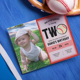 Budget Little Slugger Baseball Photo 2nd Birthday