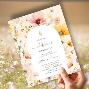 Budget Little Wildflower Turning One 1st Birthday